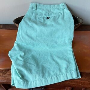 Amazon Essentials Men’s Classic Dress Shorts. Size 38. Mint green.